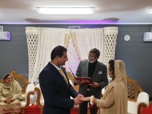 Muslim marriage celebrant